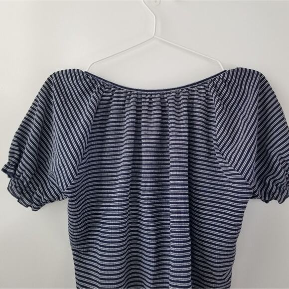 NWT Madewell  Peasant Blue Blouse size SMALL - Picture 10 of 12